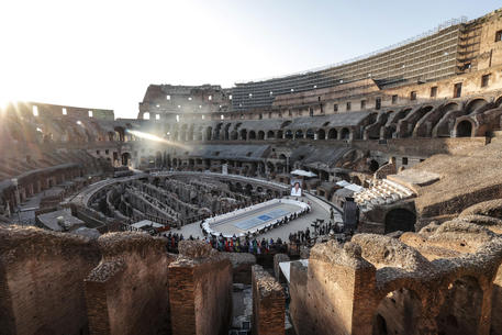 G20 meeting of the Ministers of Culture in the Colosseum