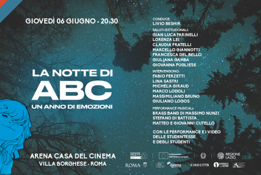 LA NOTTE DI ABC – Un anno di emozioni