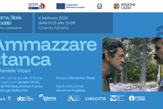 Cinema. Storia&Società: al cinema Adriano la proiezione del film “Ammazzare stanca”