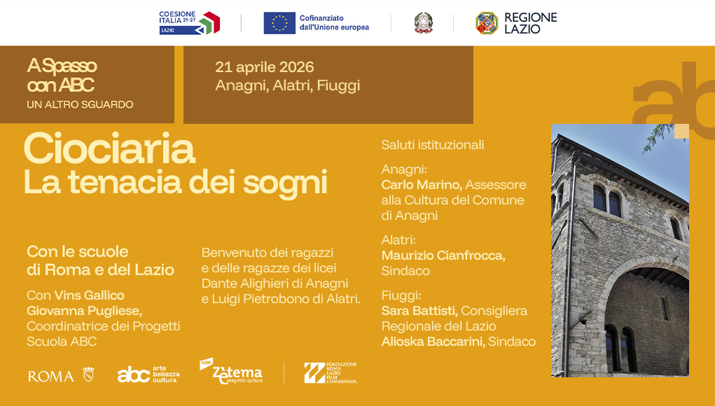 La Ciociaria con A spasso con ABC: Anagni, Alatri, Fiuggi